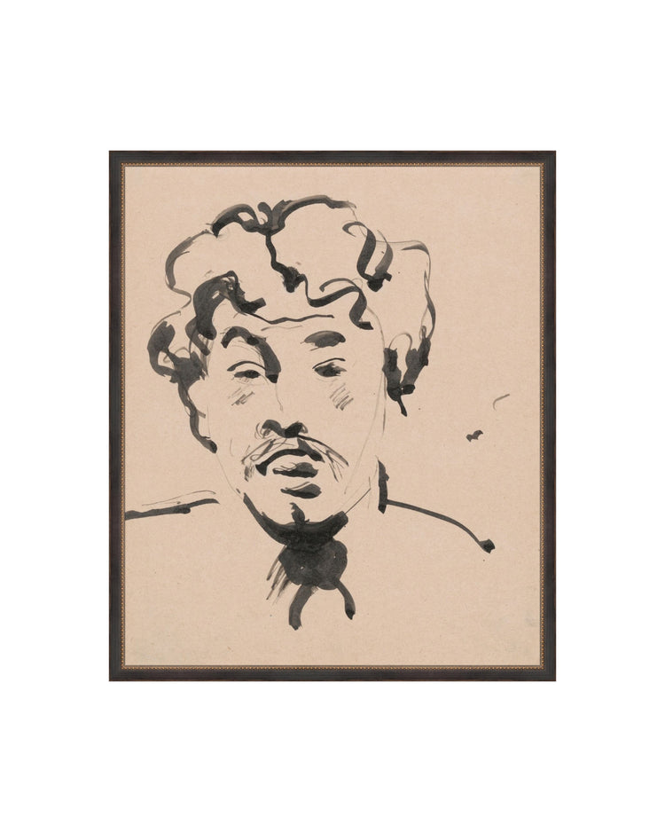 Ink Sketch of a Man