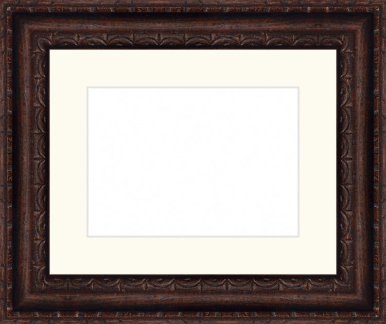 Florence Walnut Frame. Opening Size: 5x7. Final Size: 10'' X 12''