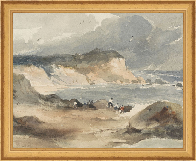 Watercolor Moody Beach HoJ