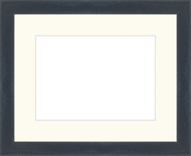 Black Frame. Opening Size: 5x7. Final Size: 9'' X 11''
