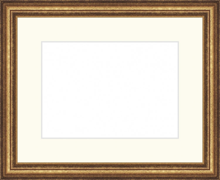 Antique Gold Frame. Opening Size: 5x7. Final Size: 9'' X 11''