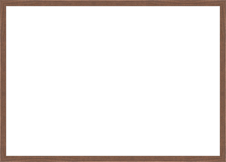 Dark Walnut Frame. Opening Size: 19x27. Final Size: 20'' X 28''