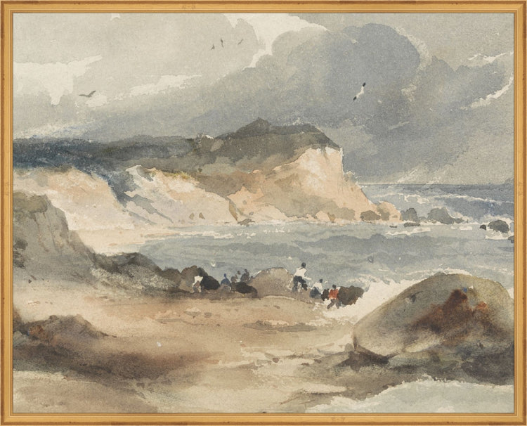 Watercolor Moody Beach HoJ