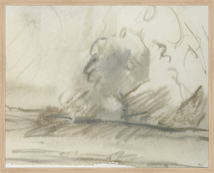 Watercolor Landscape Study I HoJ