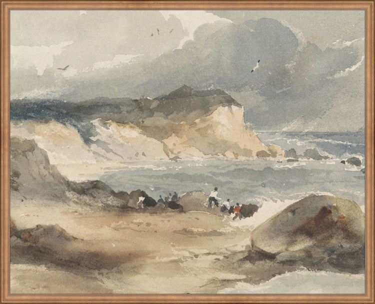 Watercolor Moody Beach HoJ