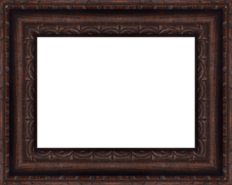 Florence Walnut Frame. Opening Size: 5x7. Final Size: 7'' X 9''