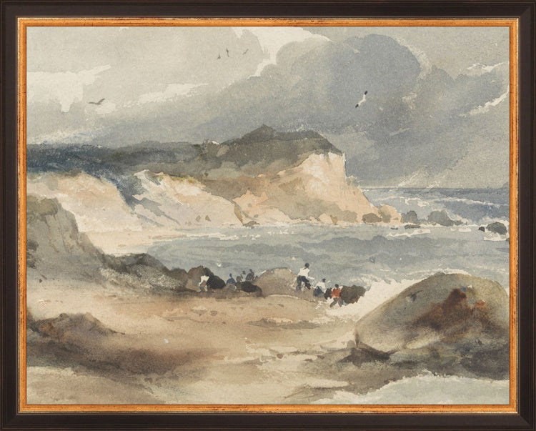 Watercolor Moody Beach HoJ