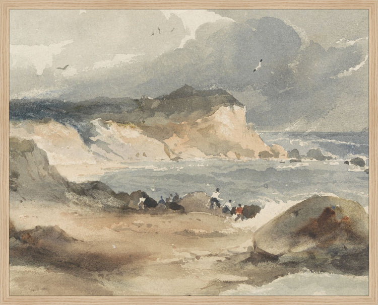 Watercolor Moody Beach HoJ