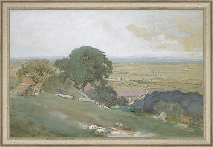 Framed Olivos. Frame: Traditional Silver. Paper: Rag Paper. Art Size: 10x15. Final Size: 11'' X 16''