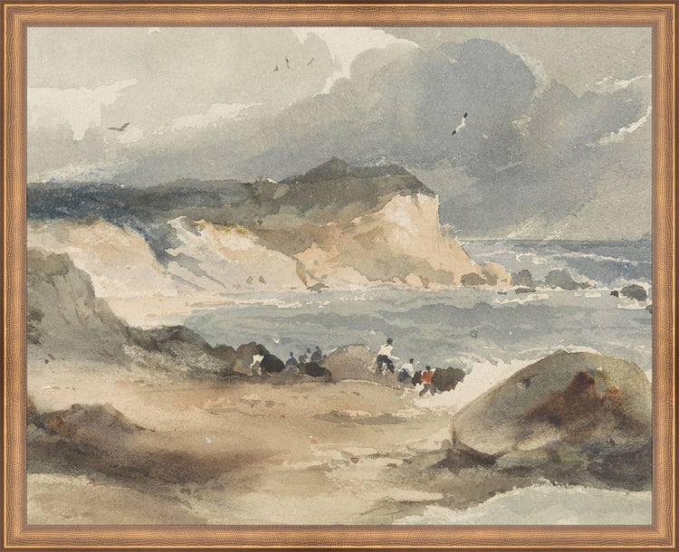 Watercolor Moody Beach HoJ