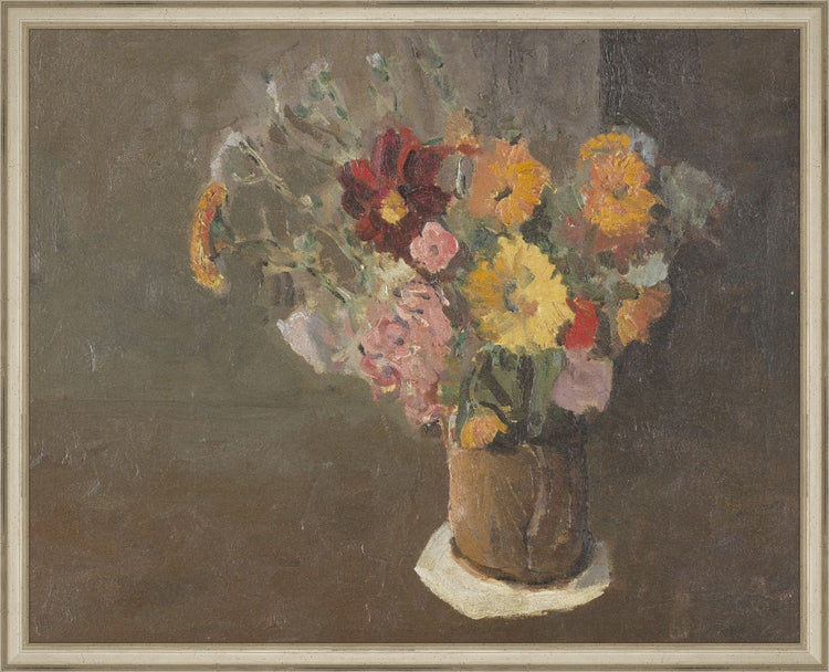Vintage Vase of Flowers II HoJ