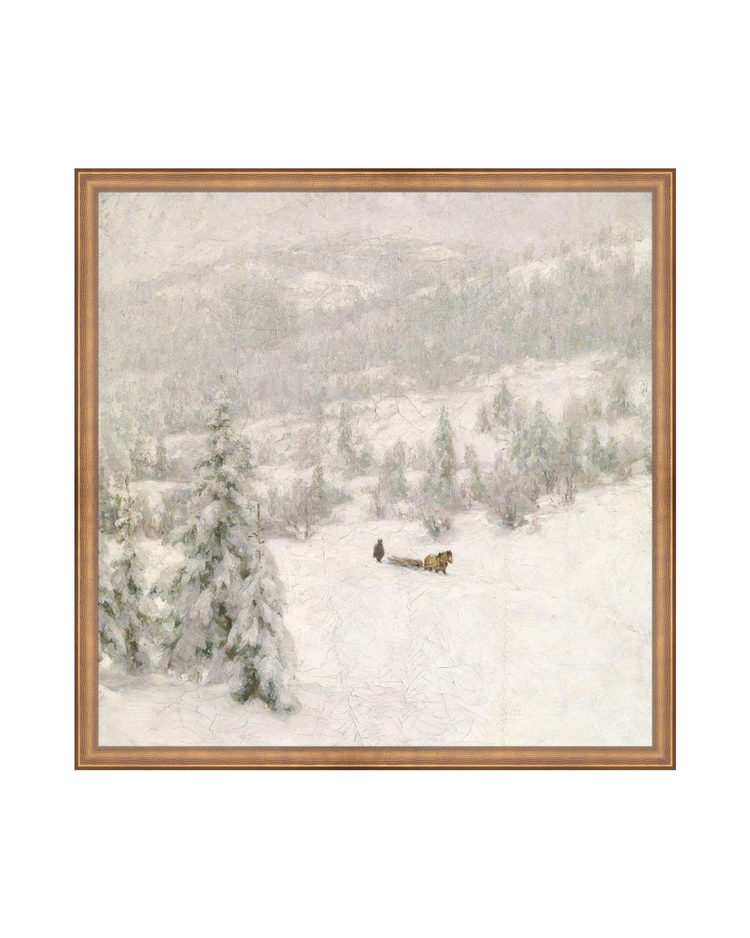 Horse in the Snow