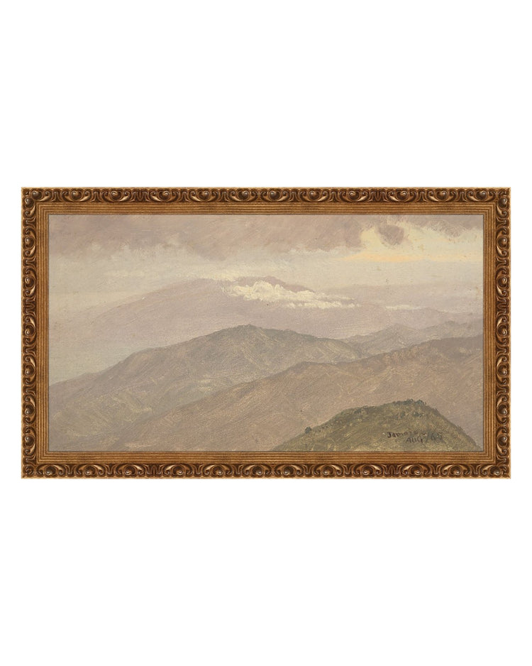 Vintage Mountainscape