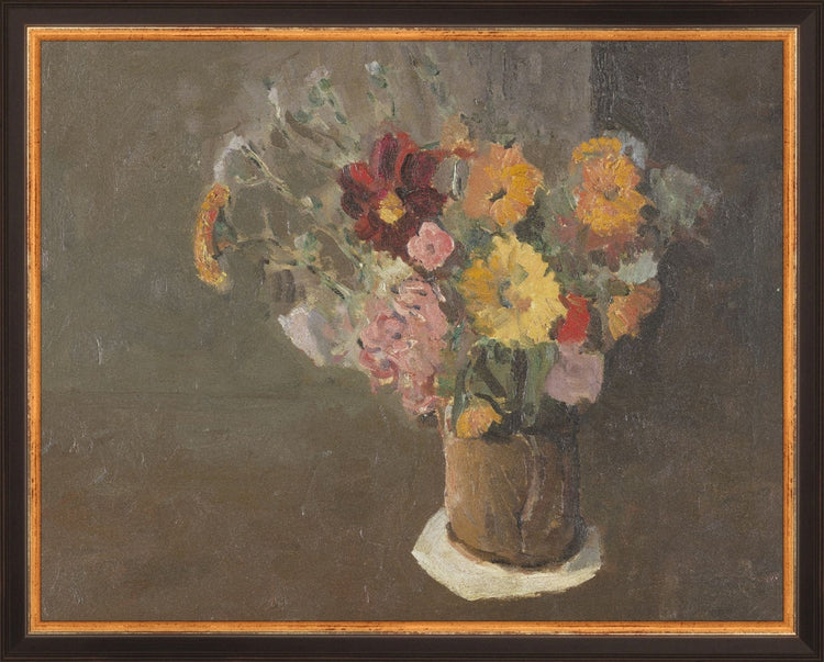 Vintage Vase of Flowers II HoJ