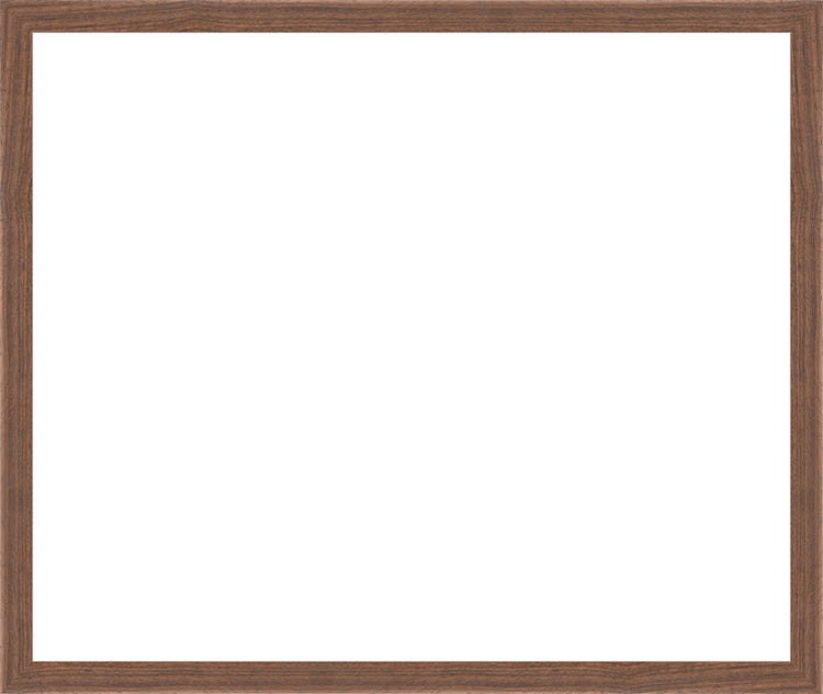 Dark Walnut Frame. Opening Size: 15x18. Final Size: 16'' X 19''