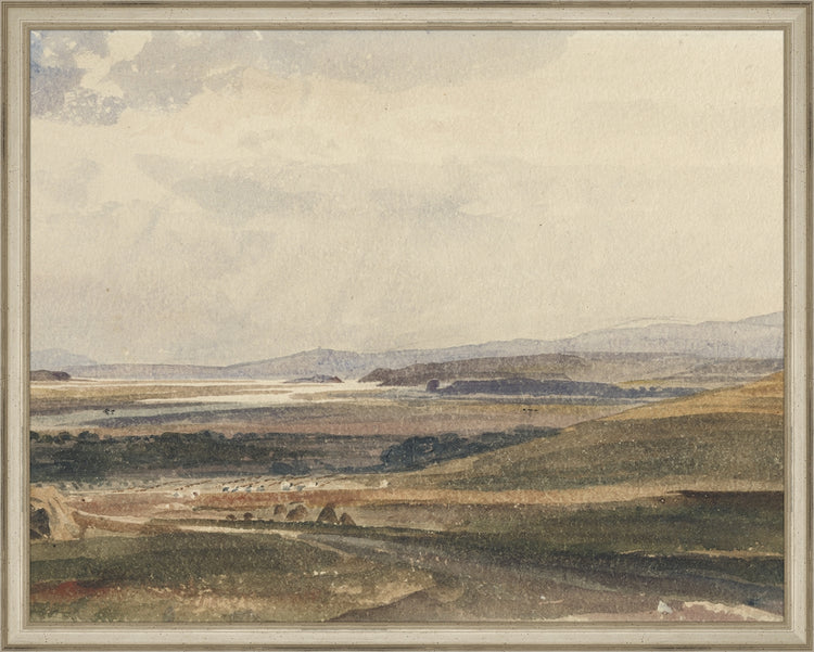 Framed Harvest. Frame: Traditional Silver. Paper: Rag Paper. Art Size: 15x19. Final Size: 16'' X 20''