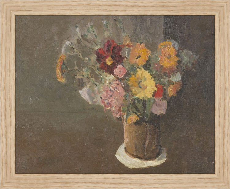 Vintage Vase of Flowers II HoJ
