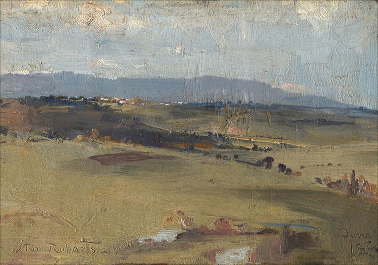 Framed Hills. Frame: No Frame. Paper: Rag Paper. Art Size: 14x20. Final Size: 14'' X 20''