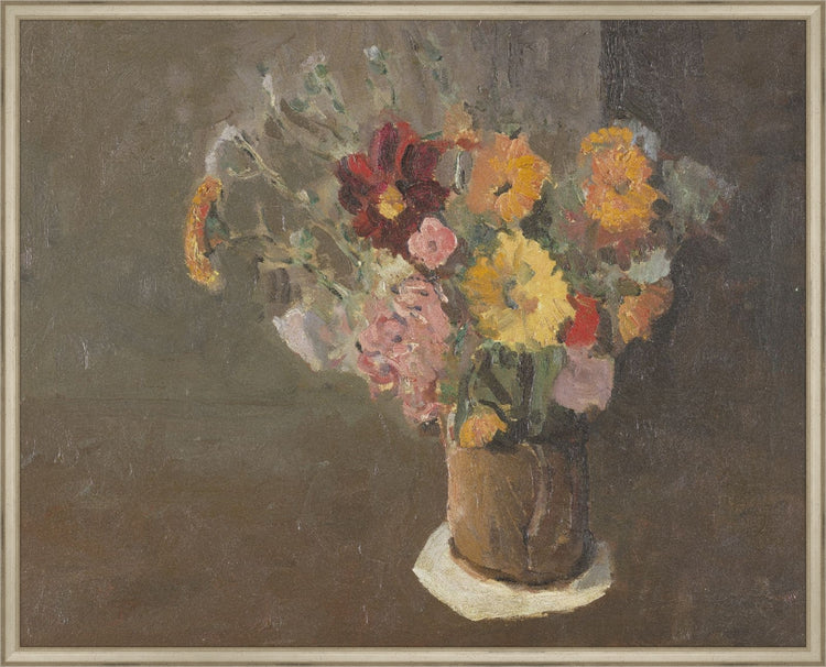 Vintage Vase of Flowers II HoJ
