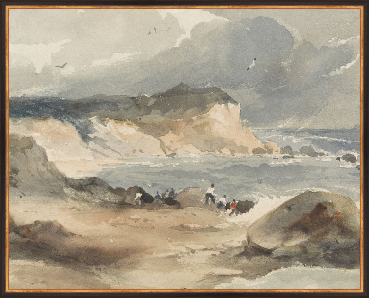 Watercolor Moody Beach HoJ