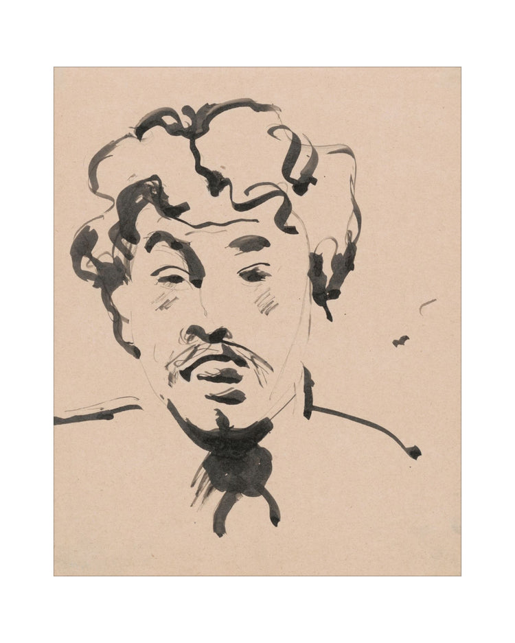 Ink Sketch of a Man