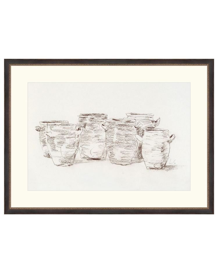 Vintage Vases Sketch