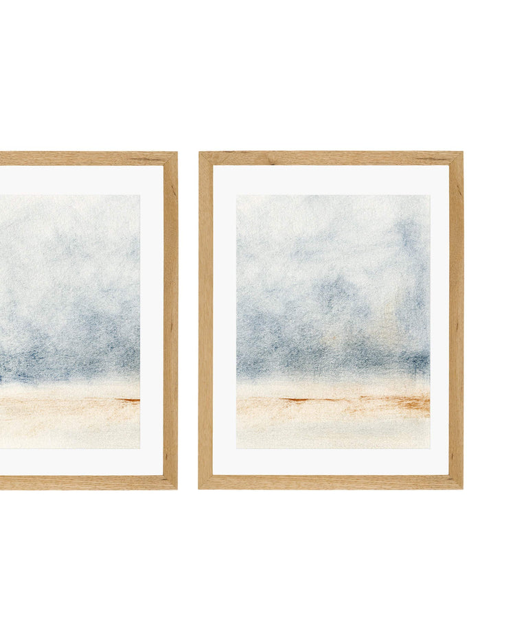 RUST AND BLUE SET OF 3