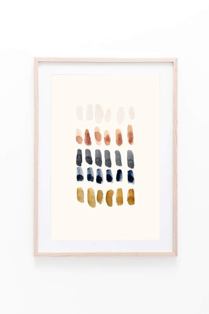 COLOR BRUSHSTROKES