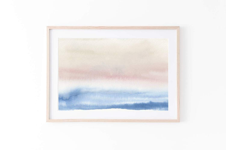 Blush Sunset Print
