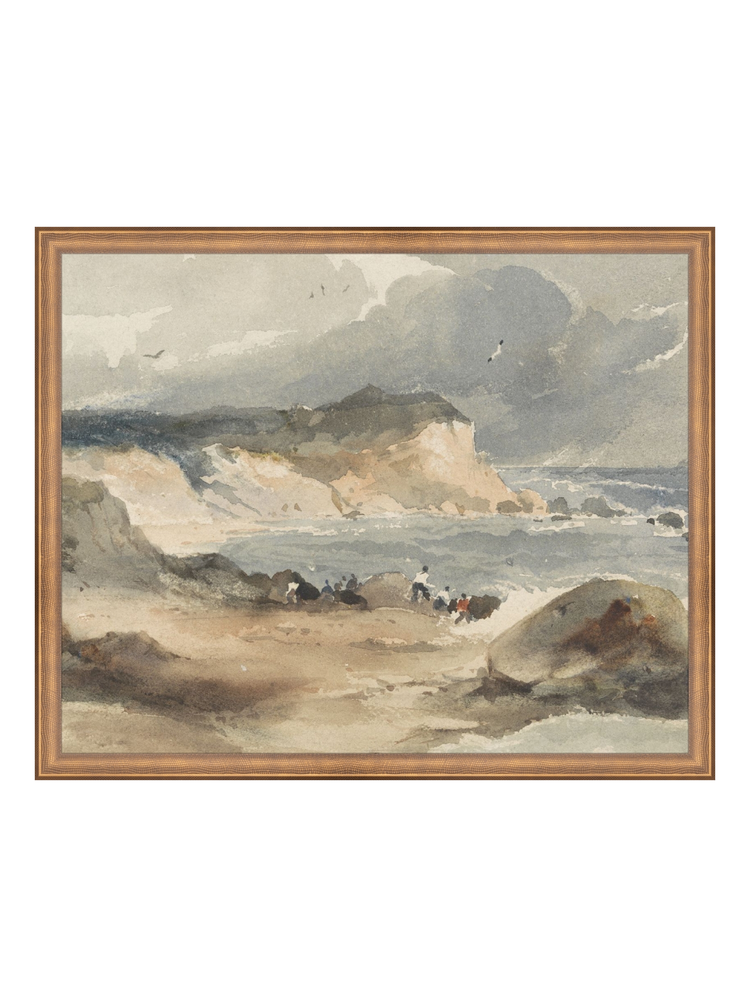 Watercolor Moody Beach HoJ 2