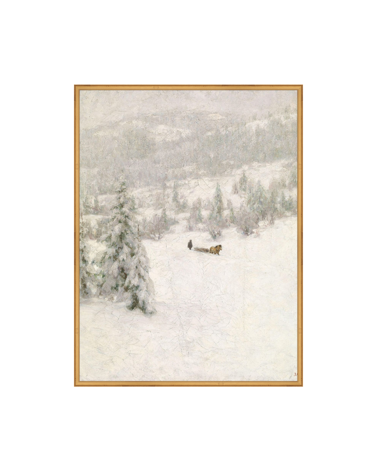 Horse in the Snow