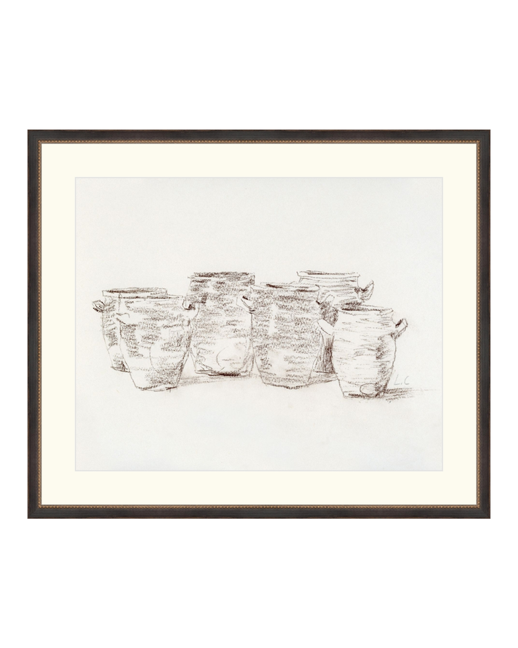 Vintage Vases Sketch