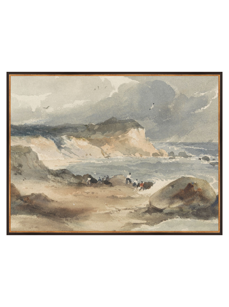 Watercolor Moody Beach HoJ 2