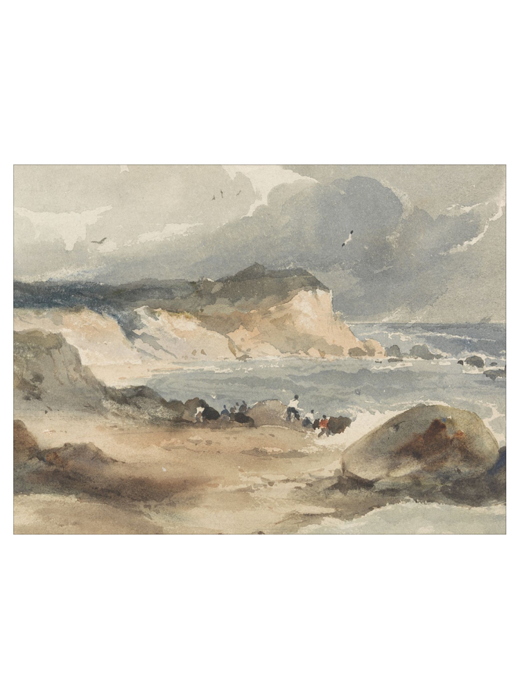 Watercolor Moody Beach HoJ 2