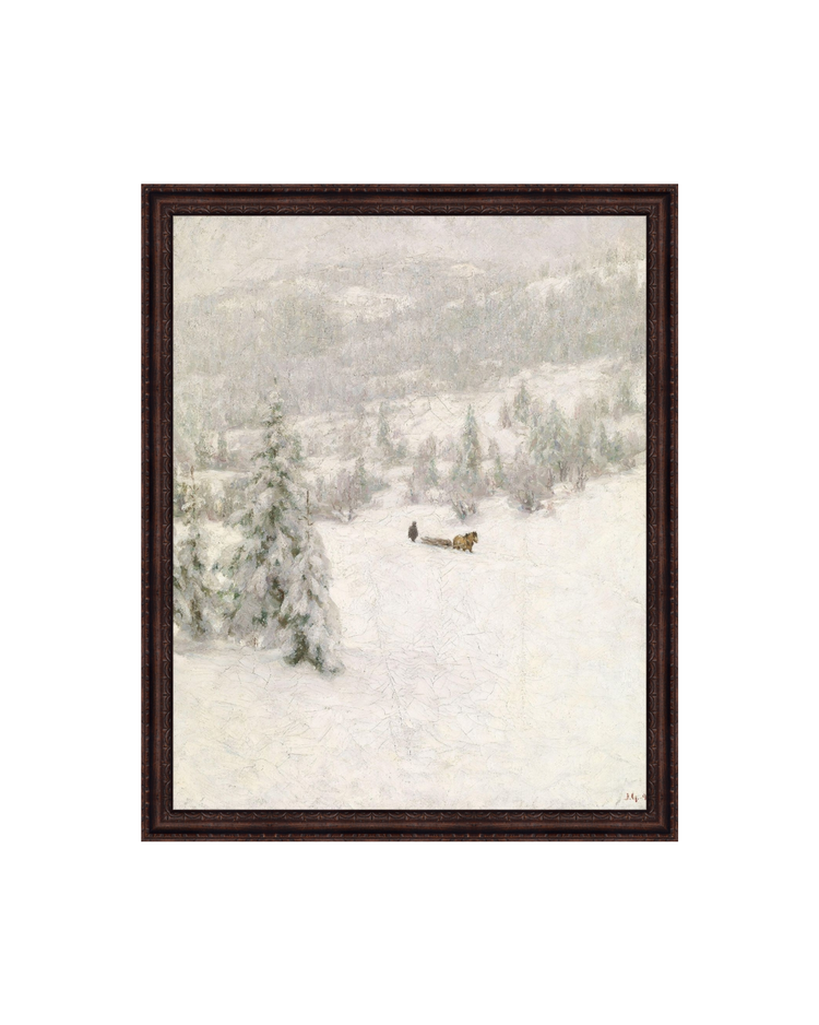 Horse in the Snow