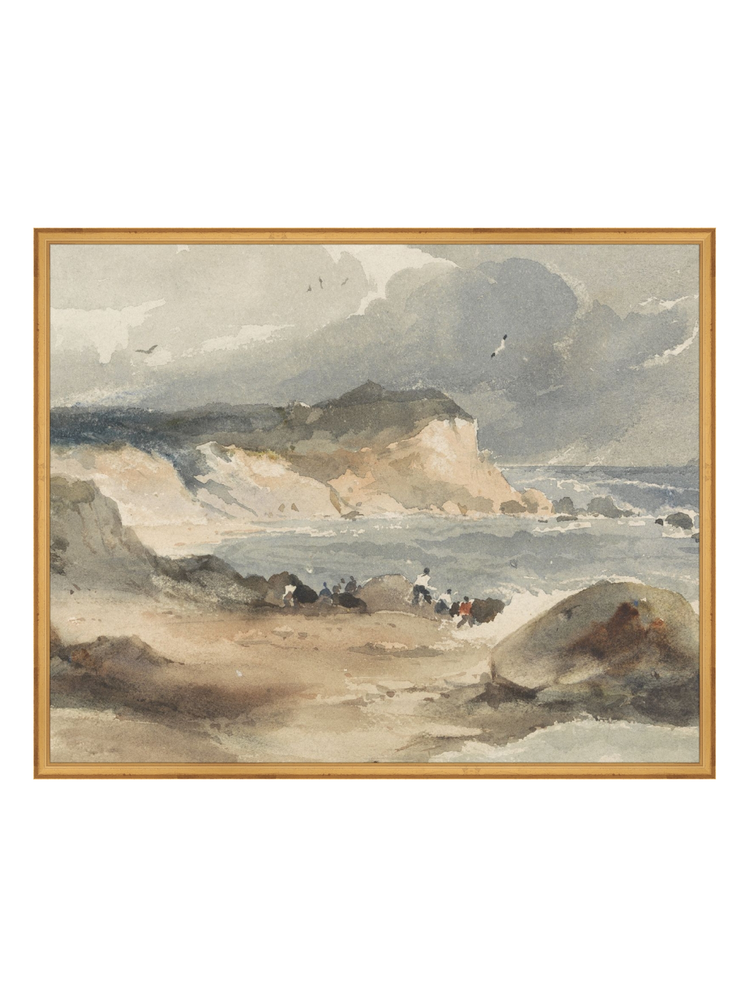 Watercolor Moody Beach HoJ 2