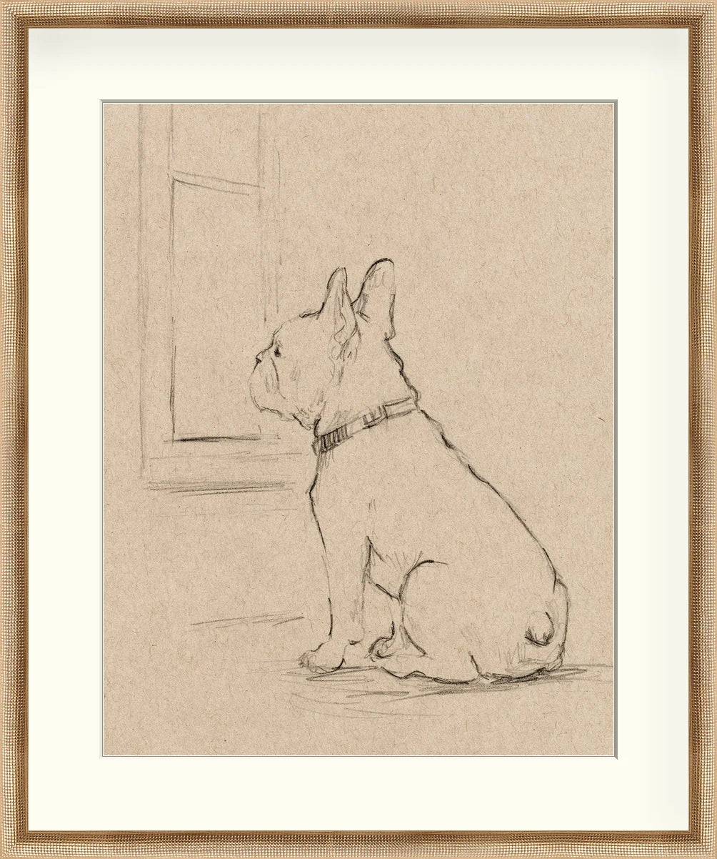 Framed - Marais Gold & Mat / 15.25 x 18.25