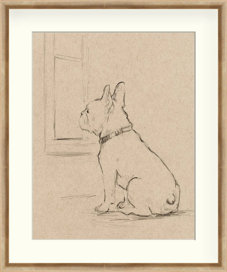 Framed - Marais Gold & Mat / 15.25 x 18.25