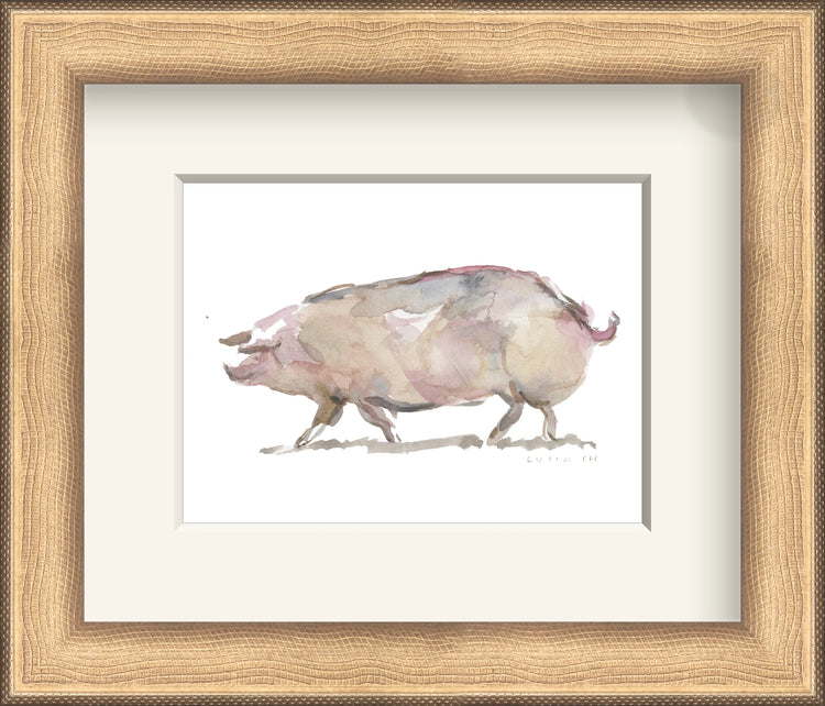Framed - Timeless Gold & Mat / 9.08 x 7.75