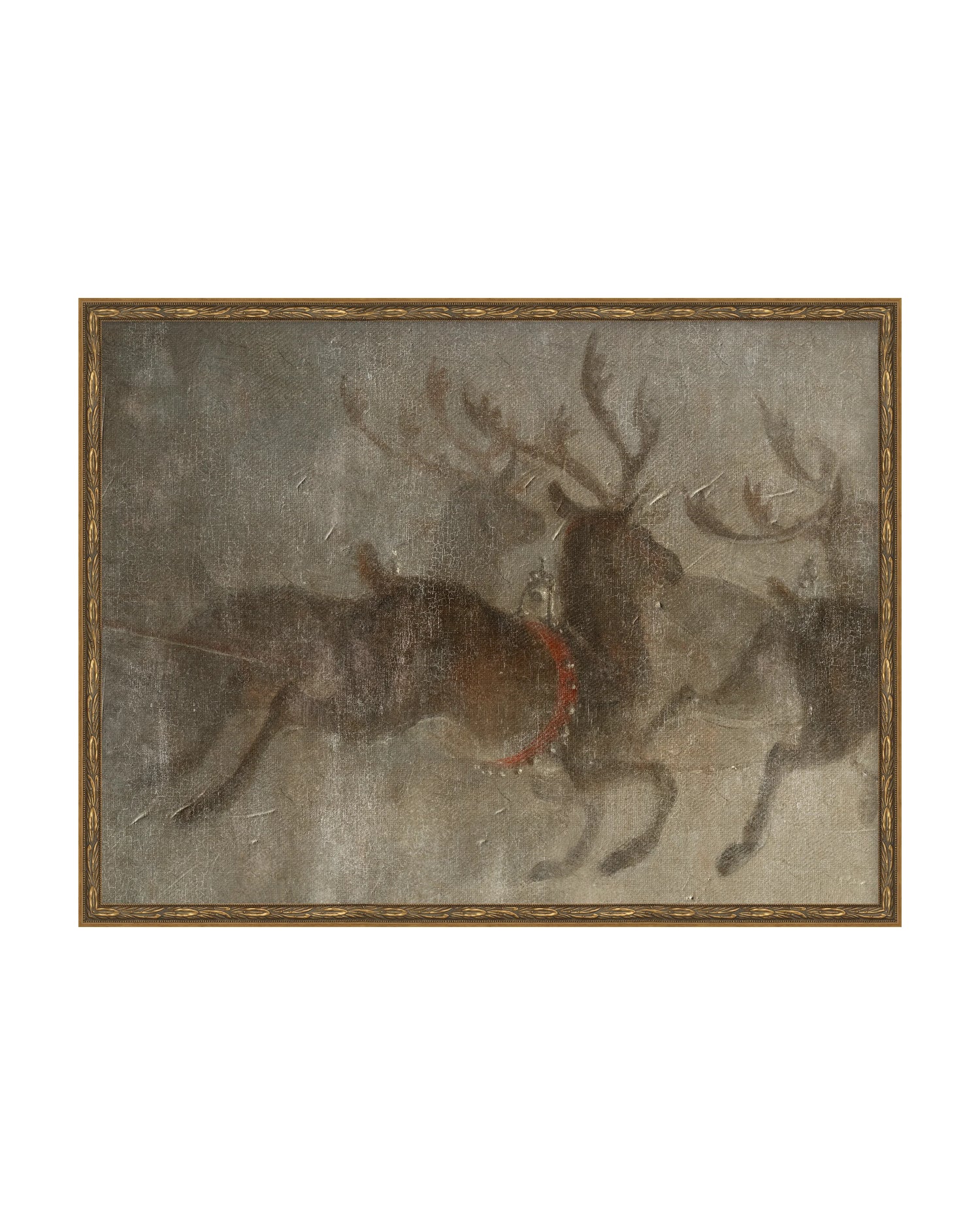Framed - Laurel Gold - Rag - Classic / 25.5 x 19.5