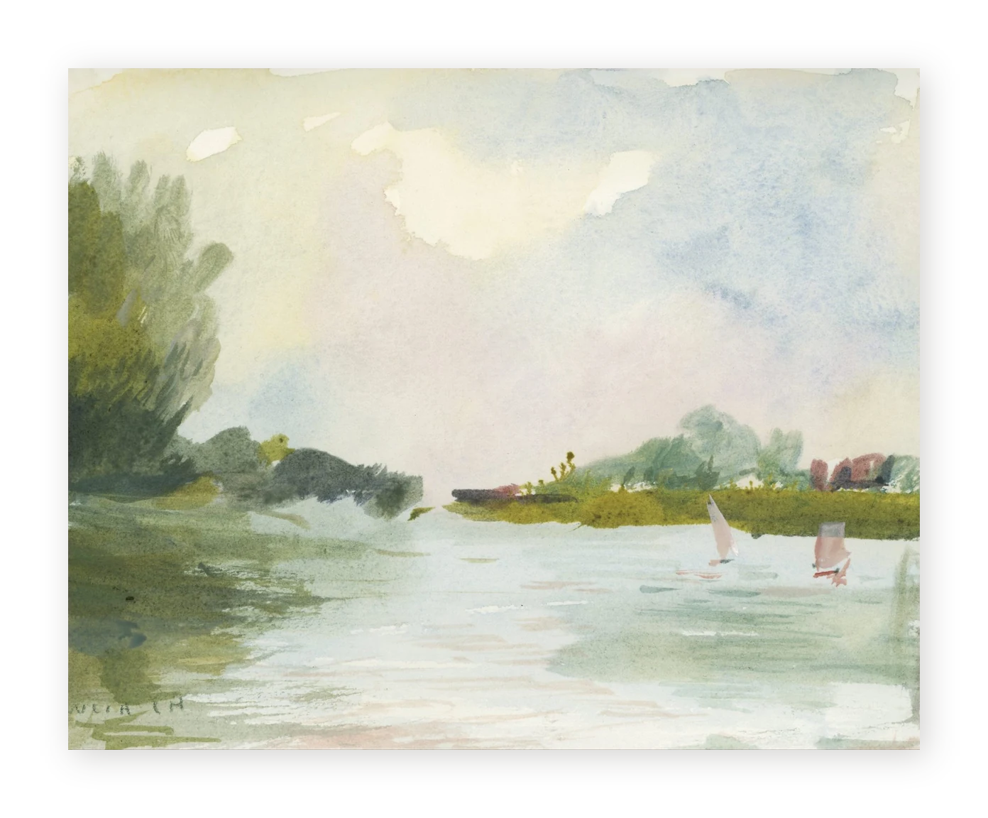 Summer Lagoon - Fine Art Print