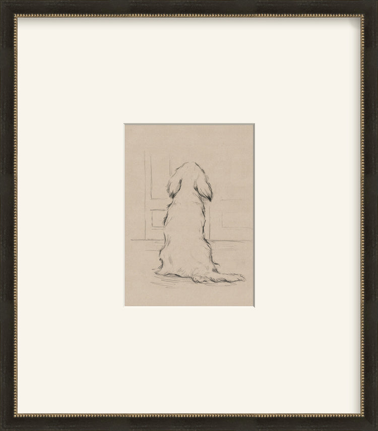 Framed - Vintage Black and Silver & Mat / 14.5 x 16.5
