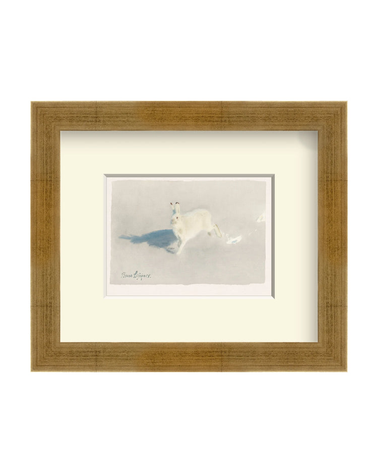 Framed - Vintage Gold - Off-White Mat / 11 x 9.38 / Rag