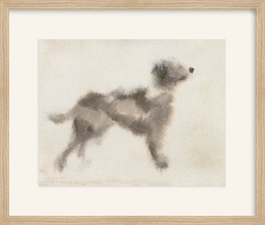 Framed - Matte Oak & Mat / 20 x 17