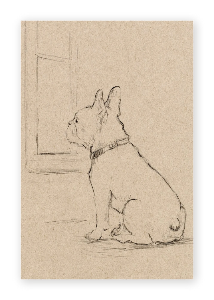 Unframed Torchon Print / 12 x 18