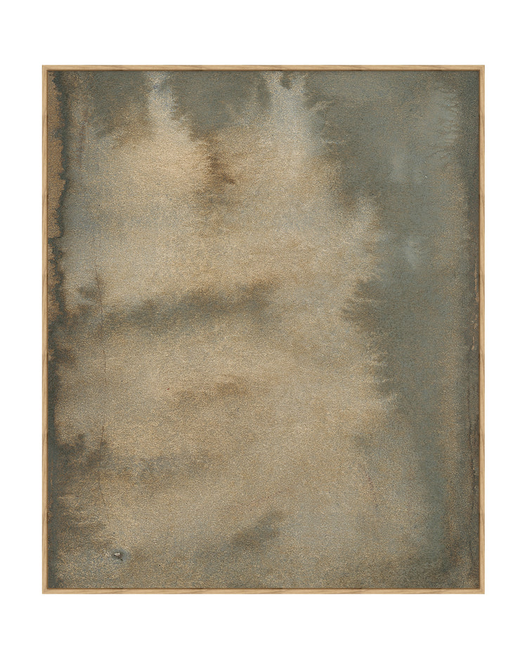 Framed - Gallery Natural Oak Floater - Stretched Canvas - Classic / 25.75 x 30.75