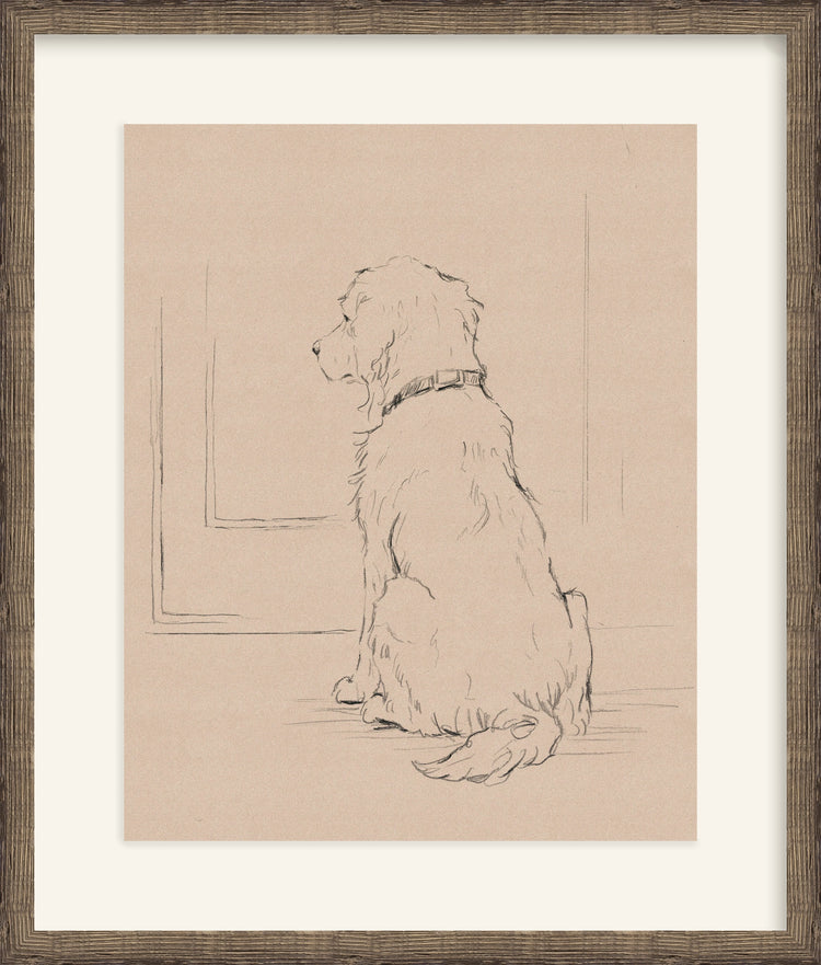 Framed - Driftwood Oak & Mat / 23.25 x 27.25