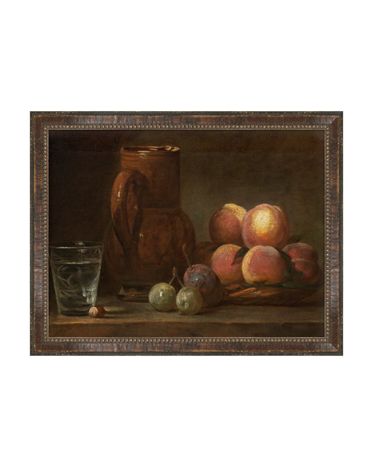 Framed - Aged Tortoise Beaded / 13.5 x 10.5 / Rag