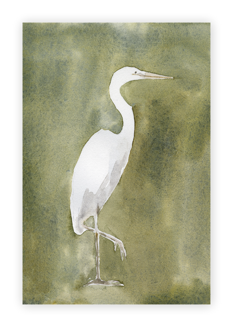 Unframed Watercolor Print / 12 x 18
