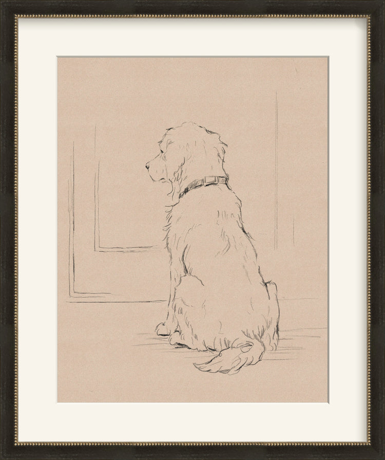 Framed - Vintage Black and Silver & Mat / 15.5 x 18.5